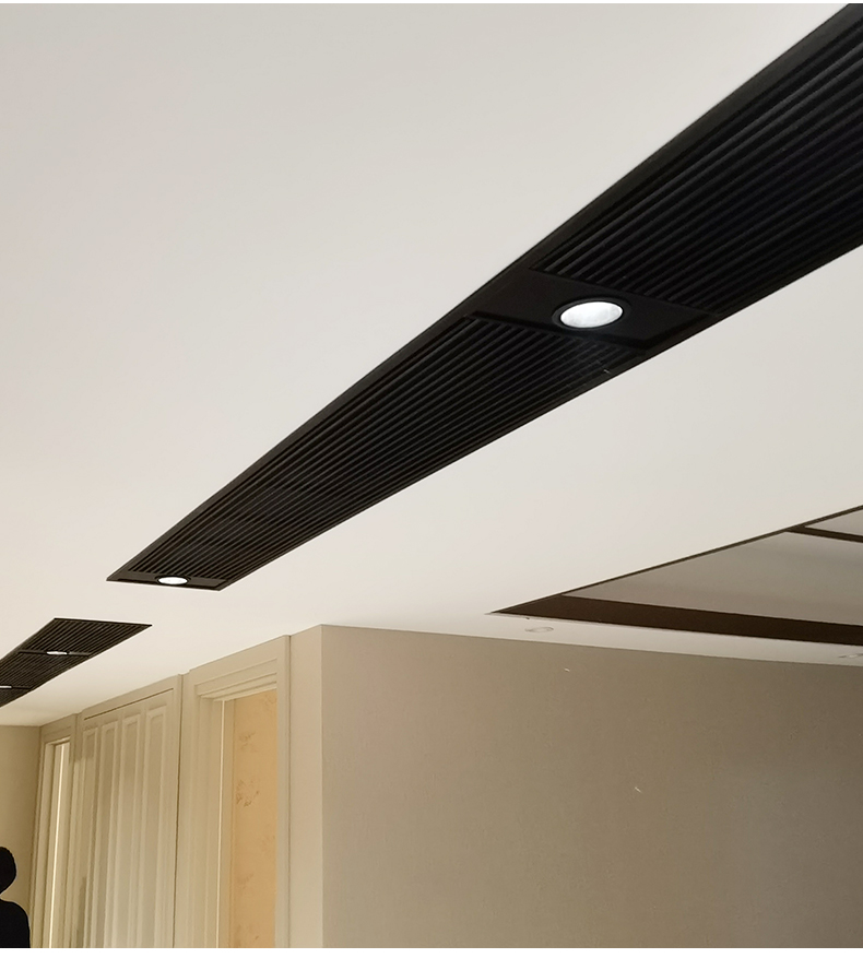 无痕隐形风口abs中央空调出风口线性条形风口无边窄边内嵌预埋风口