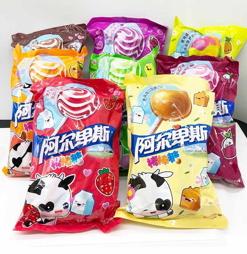 阿尔卑斯棒棒糖20100支情人果然好棒多规格表白礼物连一起一串网红10g