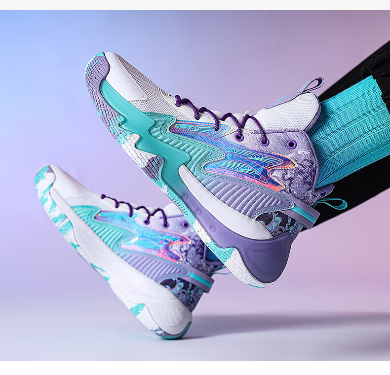 [官方自营旗舰]毒牙pro篮球鞋低帮实战夏季透气摩擦有声音回弹缓震