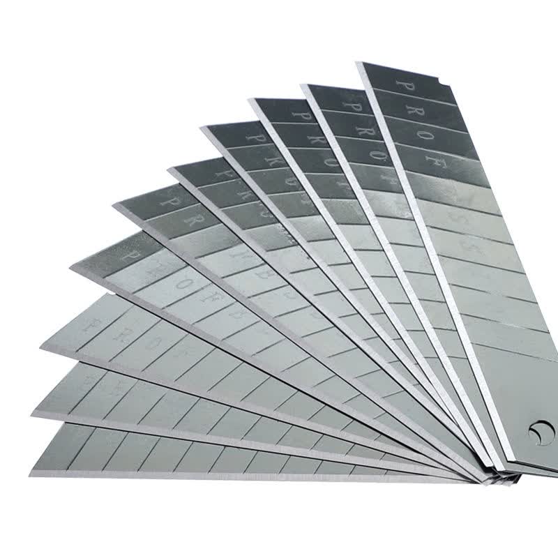 精选18mm加厚黑刃美工刀片德国进口sk5大号墙纸介刀裁纸刀片切割刀片