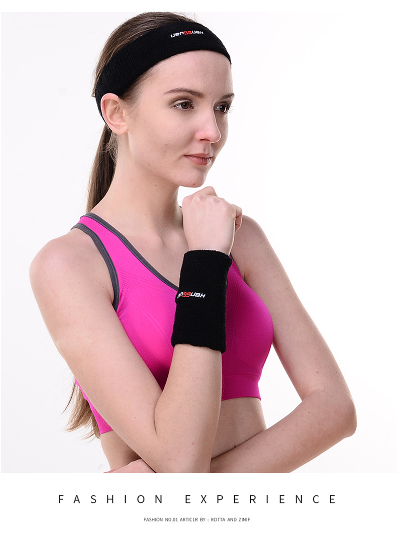 恒源祥运动护腕吸汗手腕套毛巾健身保暖加长篮球跑步男女擦汗护具提花