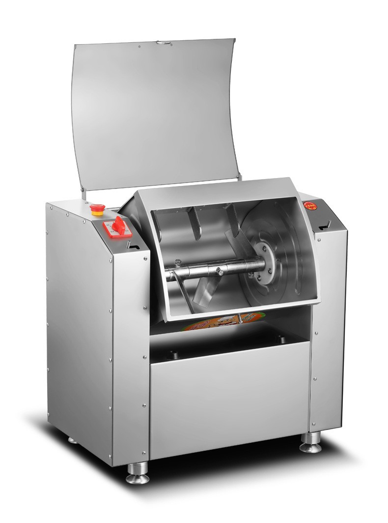 卧式不锈钢和面机商用家用静音揉面机厨师机大容量功率15公斤格先者3