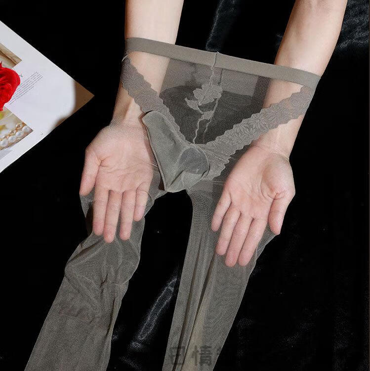 男士情趣内衣激情变态性感丝袜蕾丝爱心臀镂空套连裤袜一线档3d薄透明