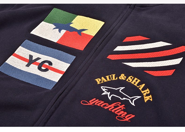 paul&shark 保罗鲨鱼男士外套休闲夹克 a19p1892-013 蓝色 m