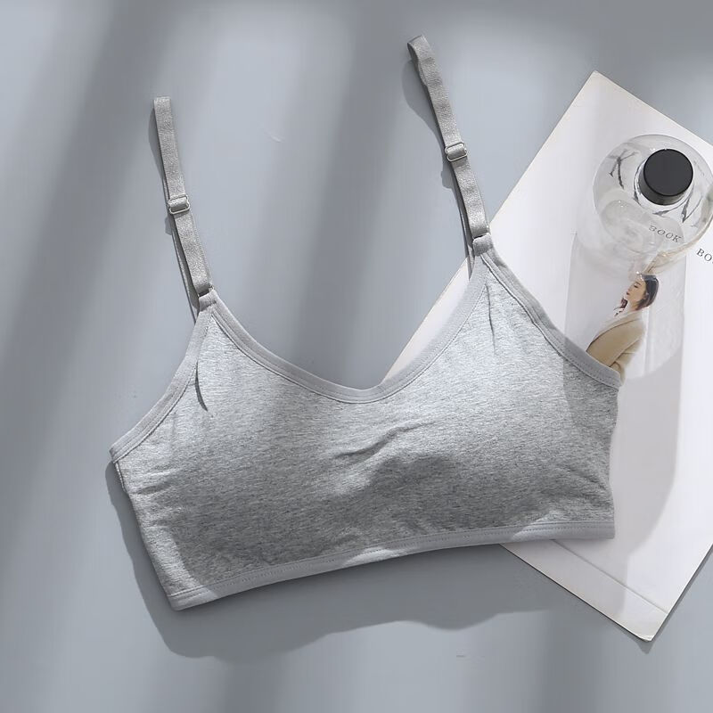 少女文胸 高中生女生小背心少女运动文胸发育期运动内衣女学生高中
