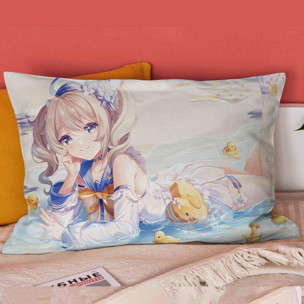 原神周边半身抱枕八重神子胡桃雷电将军申鹤动漫二次元长枕头靠垫定制