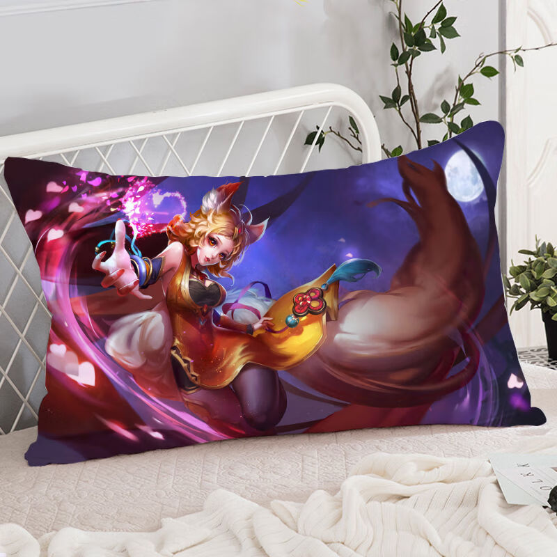 花仟陌王者荣耀妲己抱枕定制双面含芯办公室学生午睡长枕头男女生日