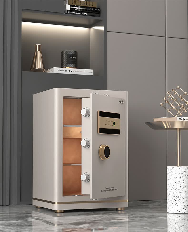 永相伴大型保险柜指纹密码1米家用办公80高端智能保险箱大容量防盗全