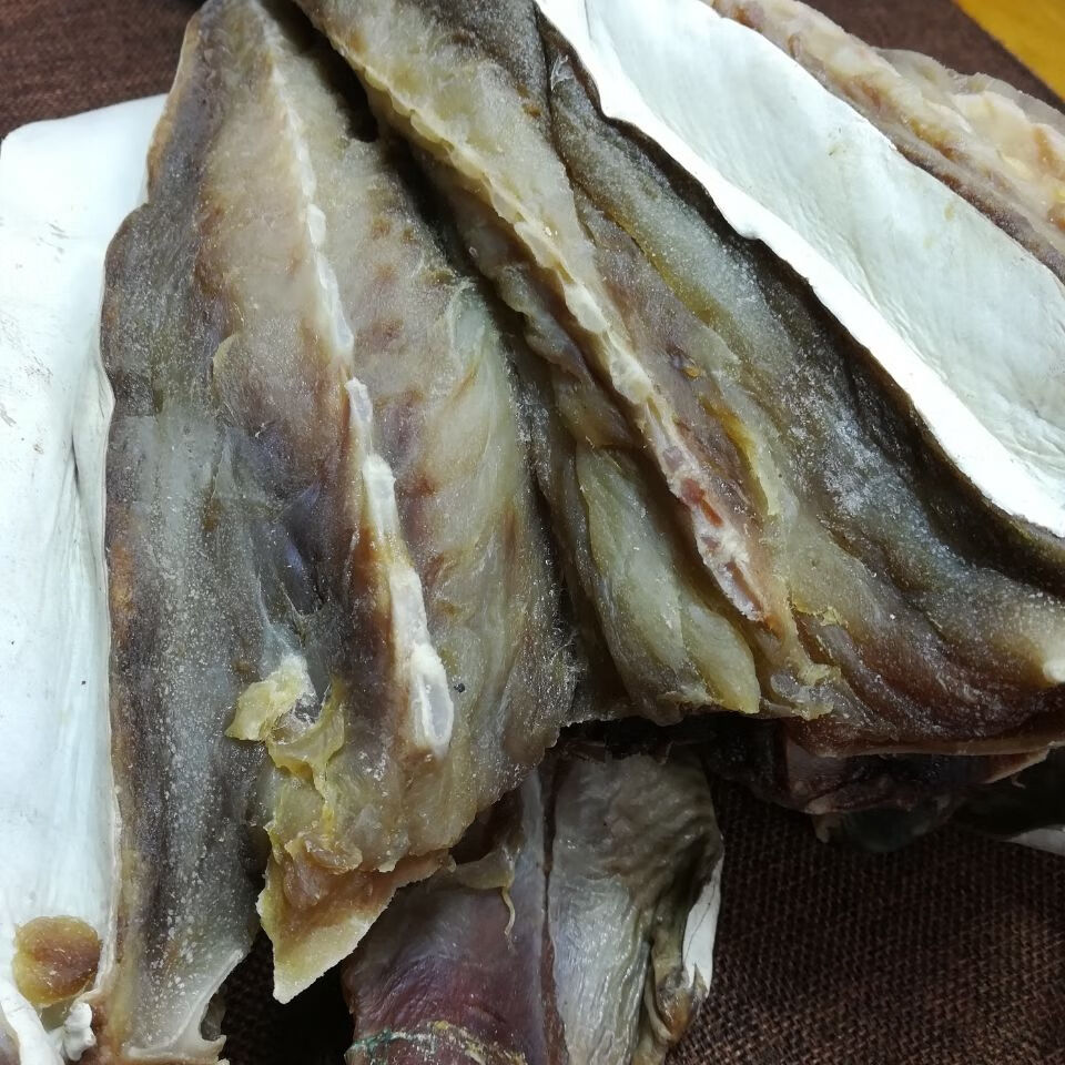 老板鱼干鱼肉皮鱼鳐鱼干咸鱼海鲜干货去头淡干老咸鱼魔鬼鱼劳鱼干