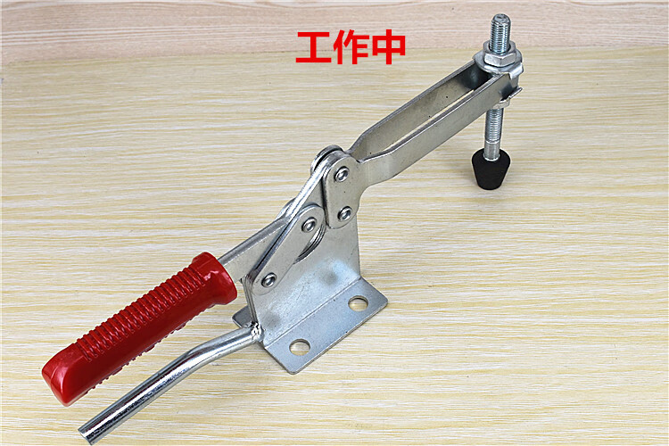 定制水平式快速夹具压紧器推拉式夹具 木工压板夹具固定器 焊接工装夹
