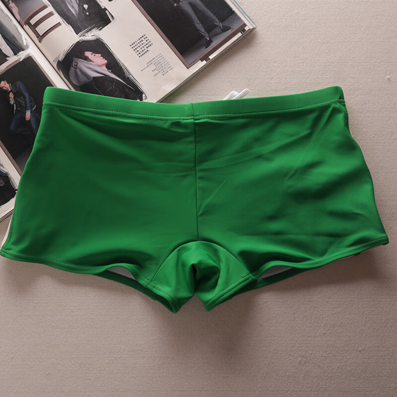 mlmtey潮款文艺青年男士泳裤 男平角泳裤 款炫酷撞色运动健身男泳裤