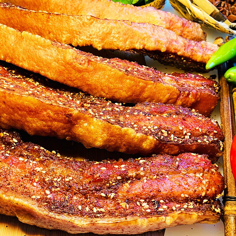 脆皮烤肉脆皮五花肉即食熟食休闲零食小吃特产烤猪肉200g五花肉200g2