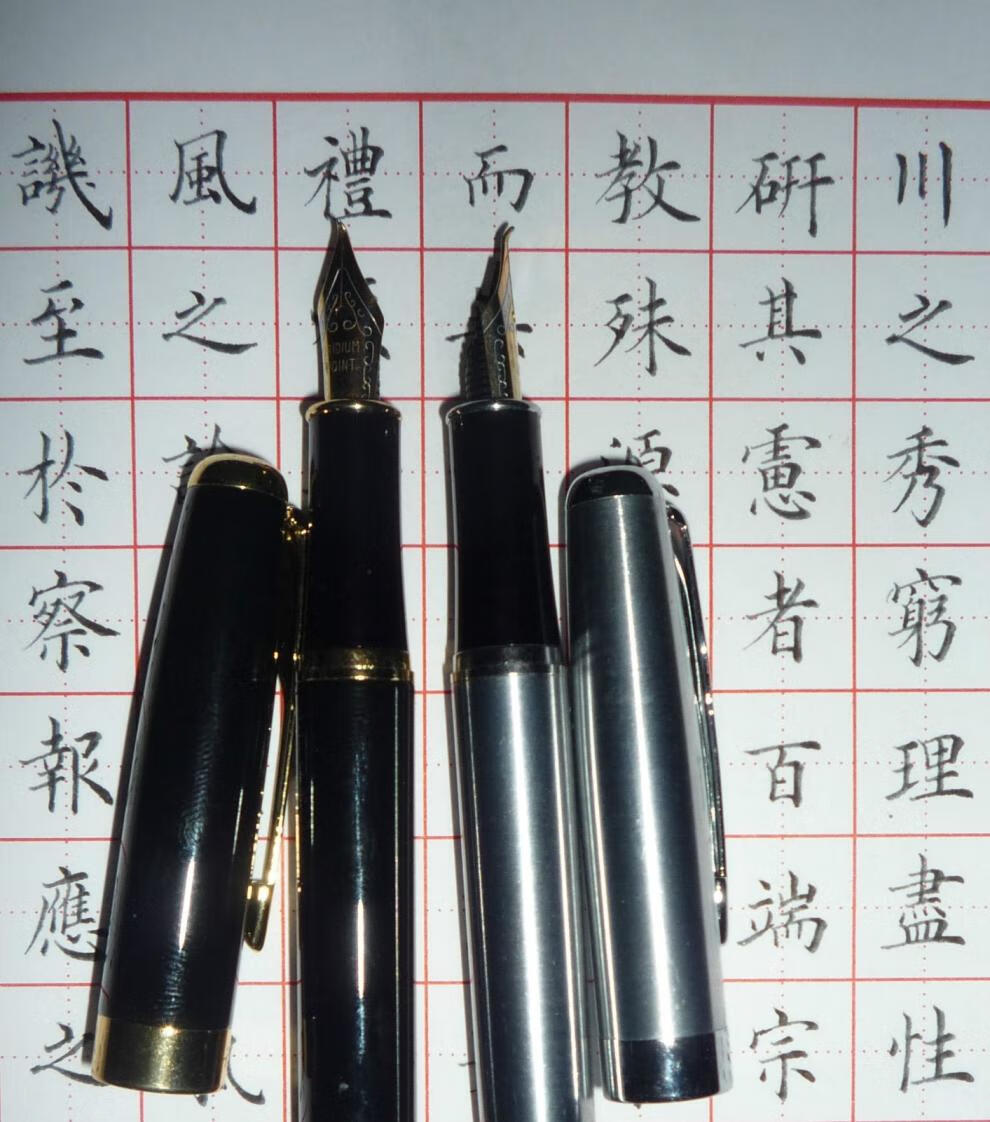 特制手工打磨直尖书法钢笔福林812手工打磨笔尖练字效果赶长刀研 新款