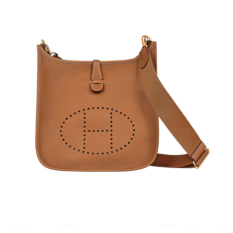 hermes/爱马仕 女包 evelyne 29 伊芙琳金扣斜挎包 单肩包 h056277cc