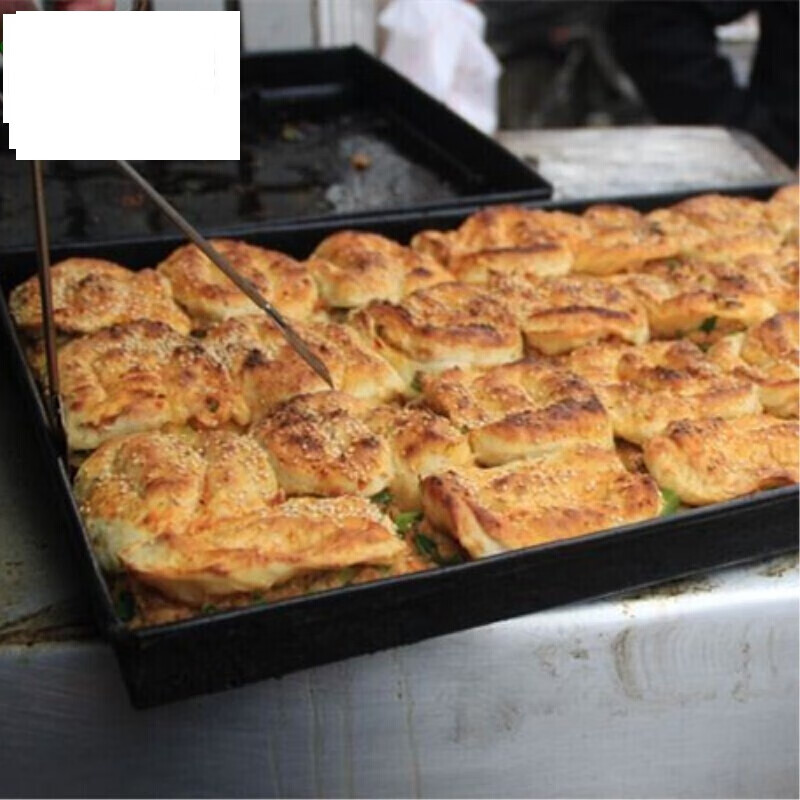 天门特产伢子锅盔猪油锅盔北江汉平原荆州小吃锅块5个125g