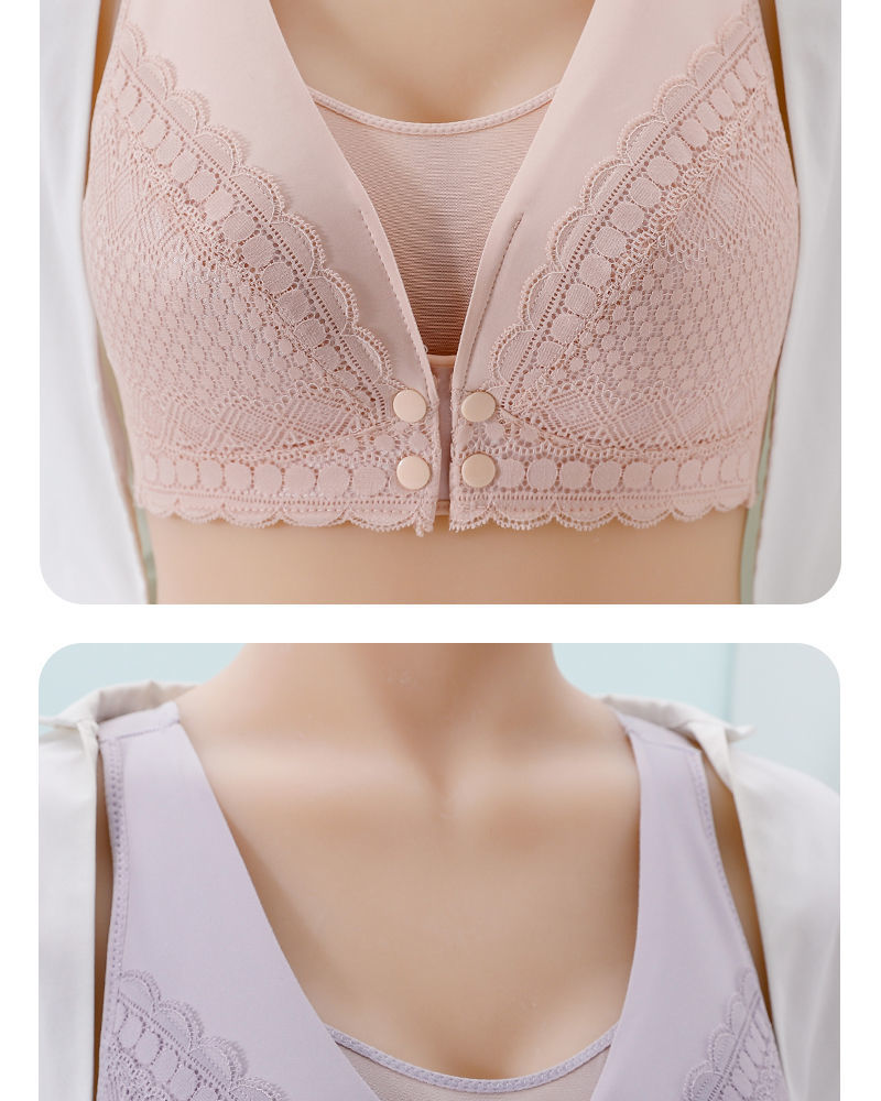孕妇哺乳无痕文胸高品质哺乳文胸聚拢纯棉孕妇内衣产后