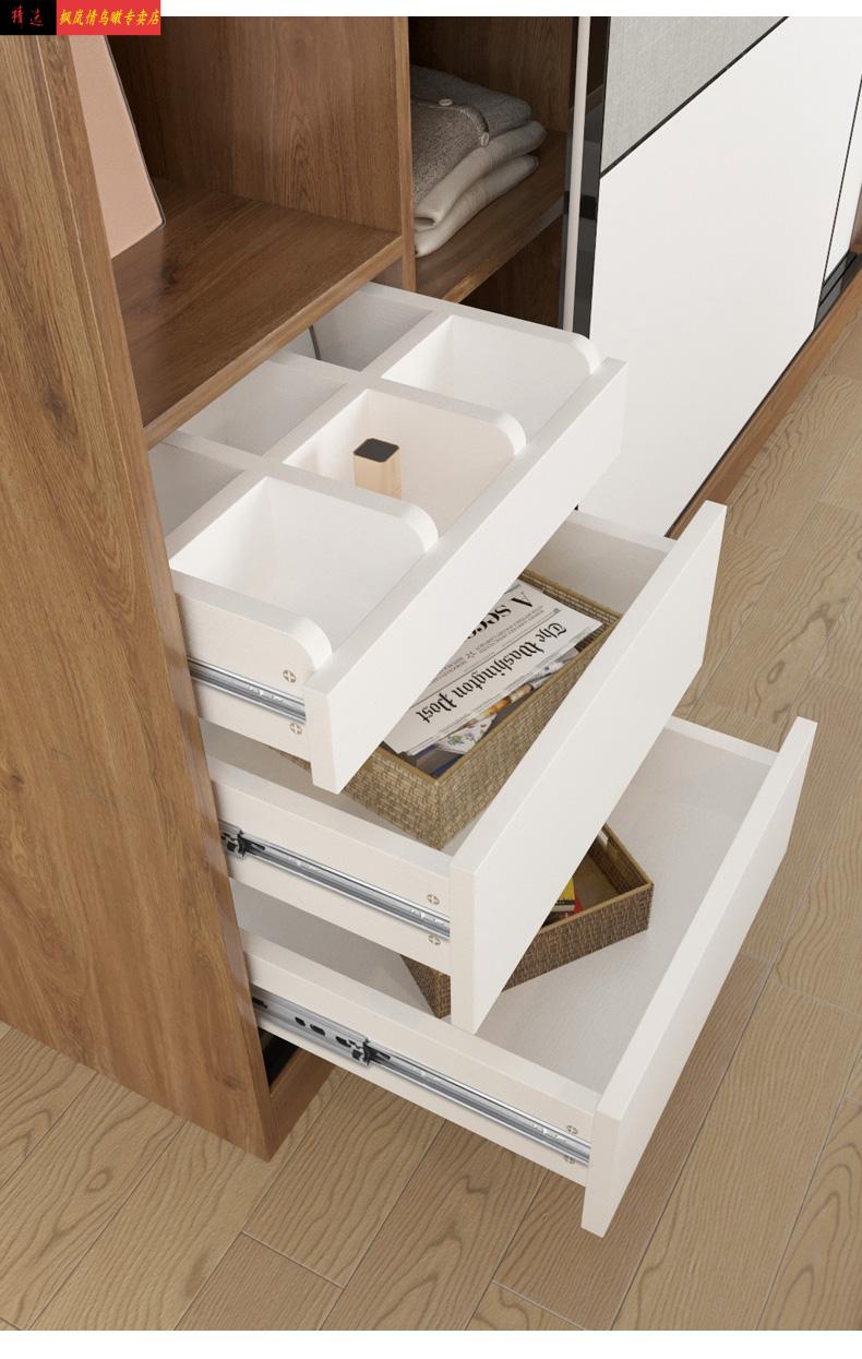 反弹抽屉滑轨抽屉滑道dtc东泰按压式家具抽屉侧装导轨反弹三节免拉手