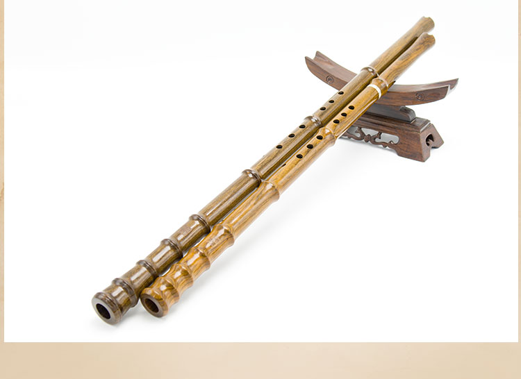 演奏洞箫八孔gf红木箫素二节精制木萧乐器定制款新款黄檀洞箫八孔d1节