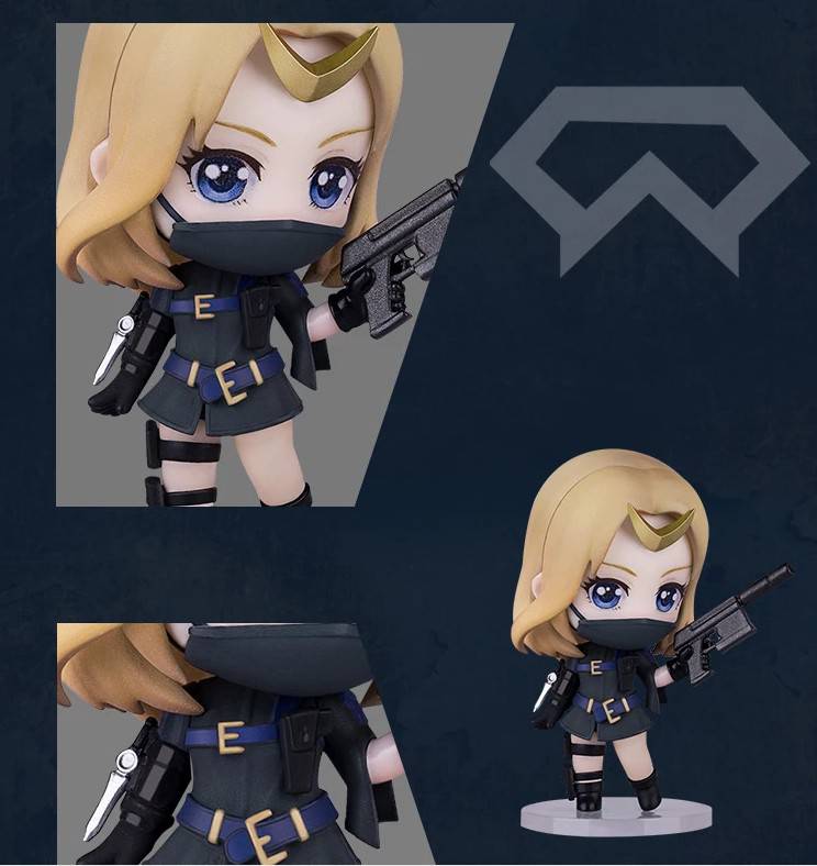 穿越火线手办葵 cf穿越火线葵q版手办-潜伏者 保卫者 手办周边模型