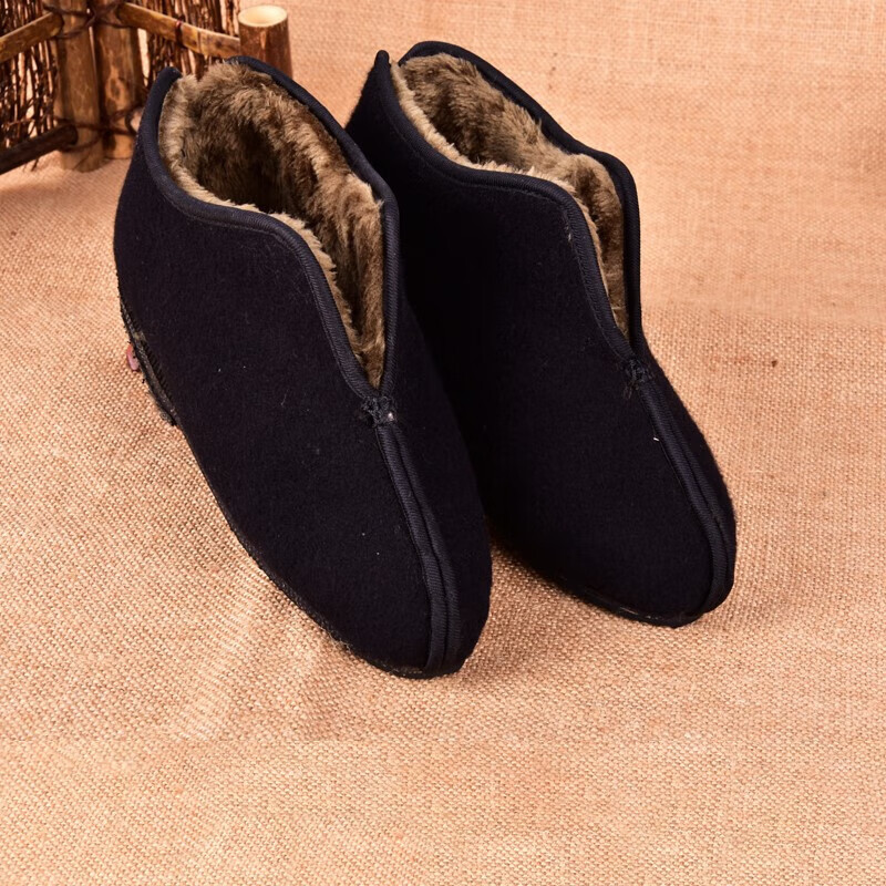 裹脚老太太鞋三寸金莲小脚鞋老奶奶秋冬天穿的手工老北京尖头老人家