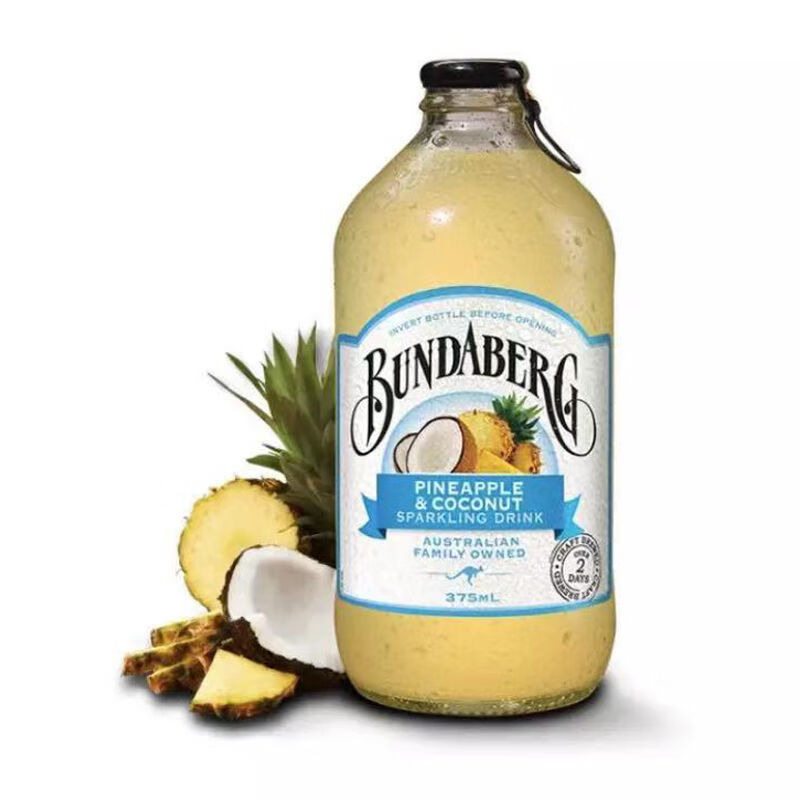 澳洲宾得宝汽水375ml46瓶宾得宝果味网红汽水碳酸饮料