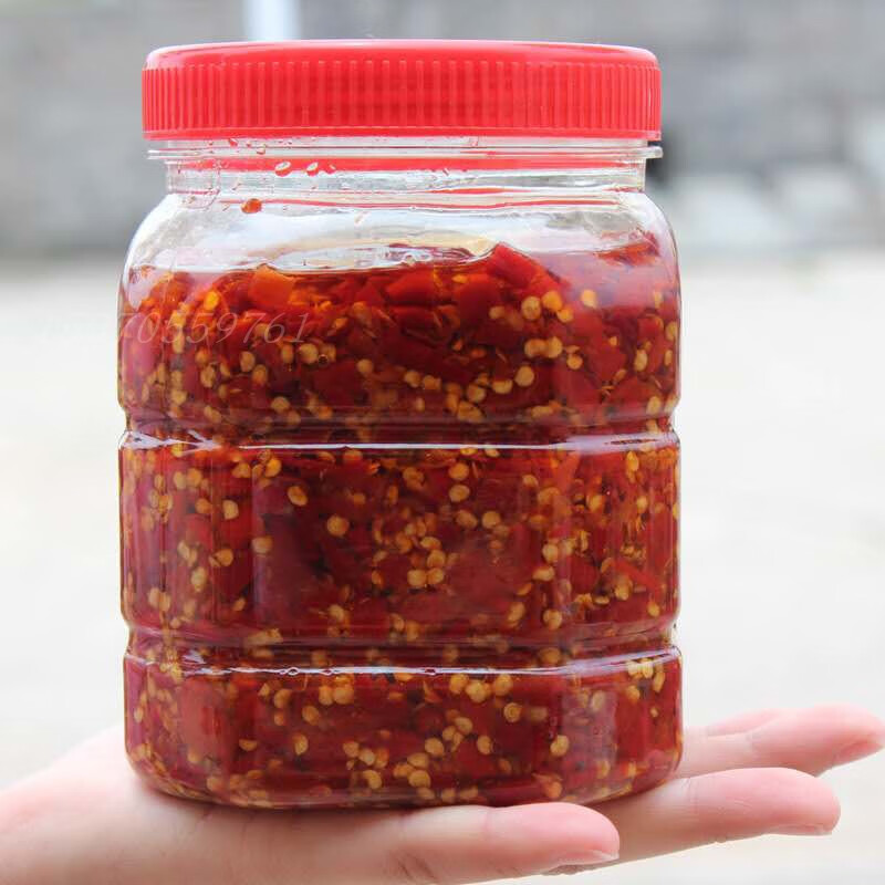 酱1008g2瓶超辣特辣江西宜春高安特产剁辣椒包邮1008克一瓶装家庭装