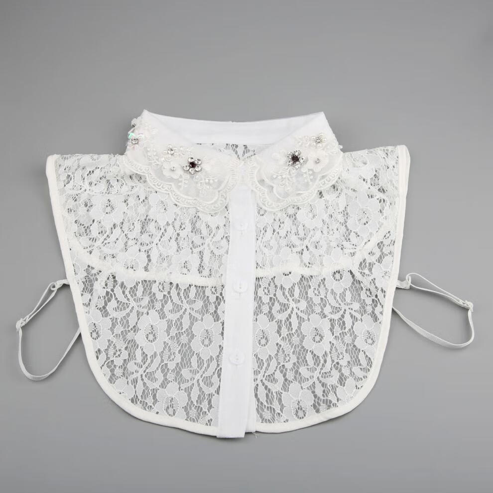 新品假领女新款冬季新款春秋女士蕾丝假领衬衫假领子女士冬季百搭毛衣