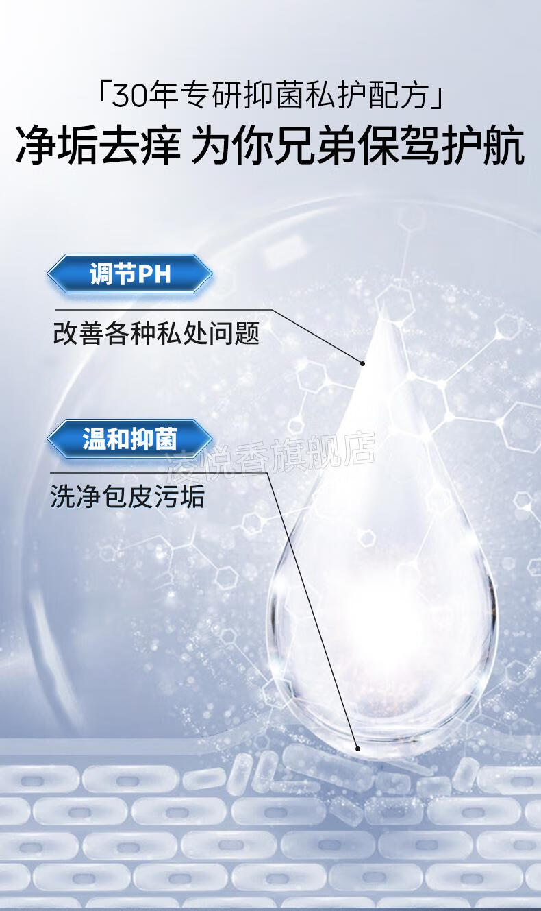 德国哈恩男士私处清洗液护理液私处洗护液男士专用去异味止痒男性下面