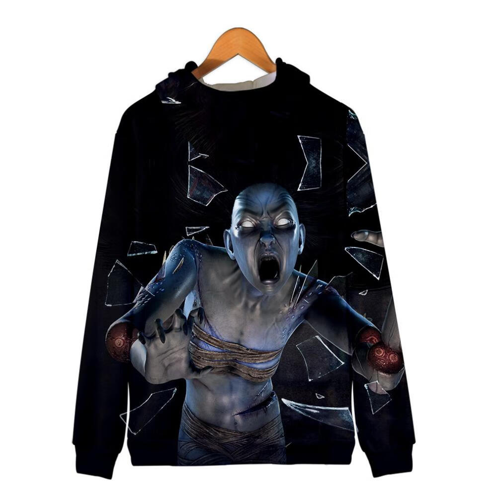 【黎明杀机屠夫周边风衣】黎明杀机 dead by daylight3d彩印成人童装