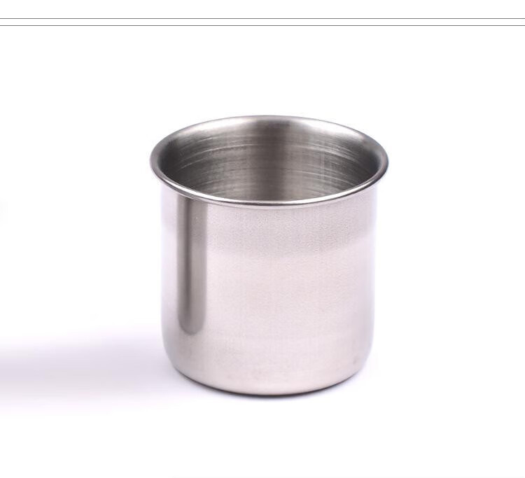 服药杯304不锈钢带刻度加厚小药杯药液量杯牙科换药碘伏瓶消毒瓶40ml
