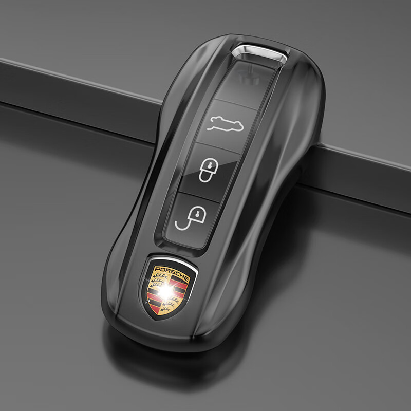 适用保时捷钥匙套macan718卡宴帕拉梅拉卡宴panamera汽车钥匙壳扣