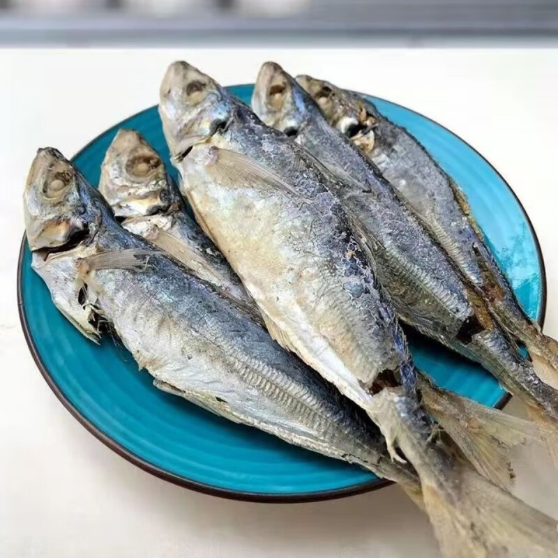 潮汕饶平自晒本港整条巴浪鱼干即食干货春田之光 2斤【图片 价格 品牌