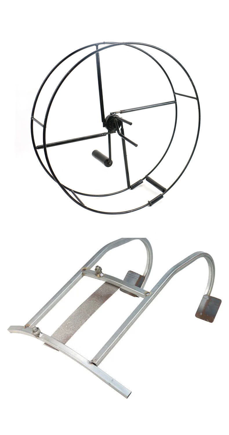 秋屏新款水带收卷器卷管神器肩背式手摇1-8寸通用收卷轮收浇地管子g可