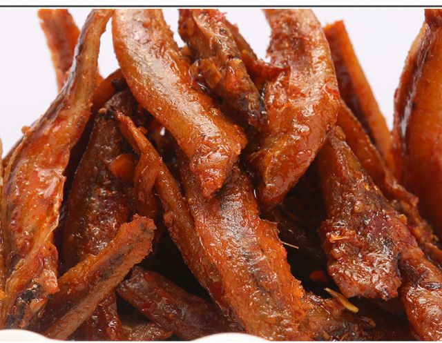 10包渔香都市劲辣毛毛鱼仔湖南特产休闲麻辣零食 劲辣鱼仔60包【推