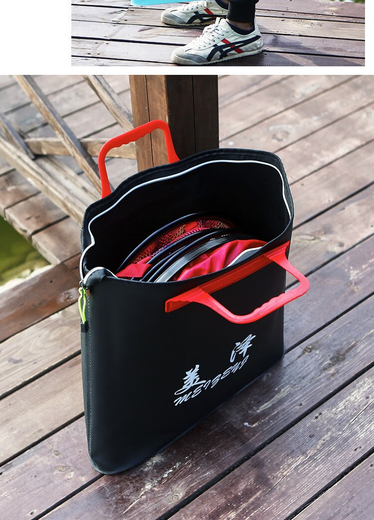 吉米兔鱼护包防水加厚手提袋装鱼鱼护袋多功能轻便渔具包钓鱼包鱼具