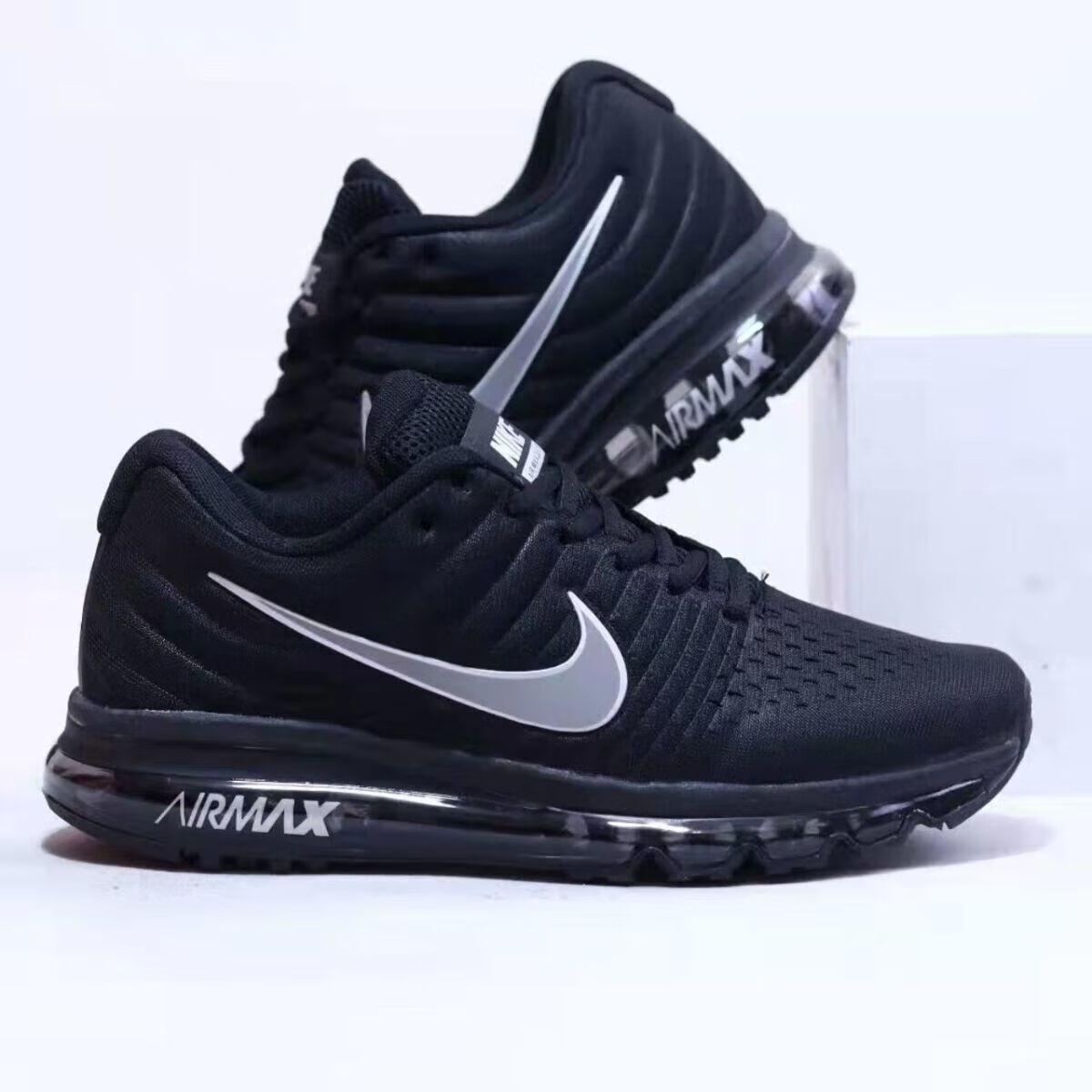 max 2017气垫鞋休闲增高鞋运动百搭跑鞋男女鞋网面全掌气垫鞋nike