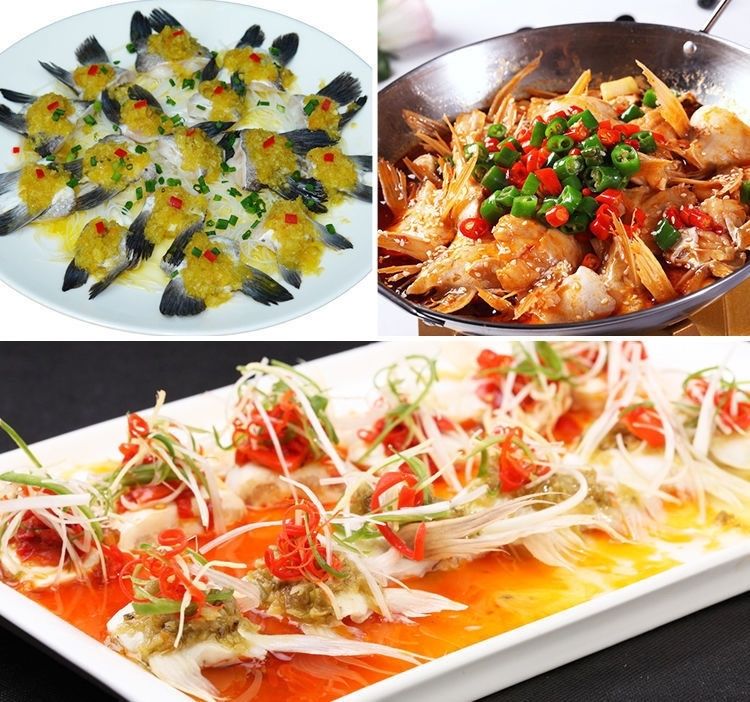 巴沙鱼鳍鮰精修去油鱼下巴鱼腩剁椒饭店食堂食材 2斤装【图片 价格