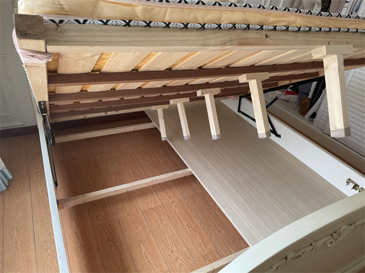 床腿支撑架实木加固板横梁床龙骨支撑腿床底支撑立柱撑子承重调节实木