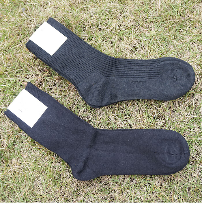 夏袜户外袜07 徒步袜纯色夏袜军迷袜子男藏青黑色冬袜夏袜耐磨中筒袜