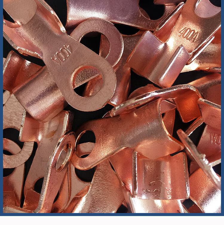 原厂开口端子铜ot10a20a30a50a80a100a200a300a500a800a紫铜线耳鼻子