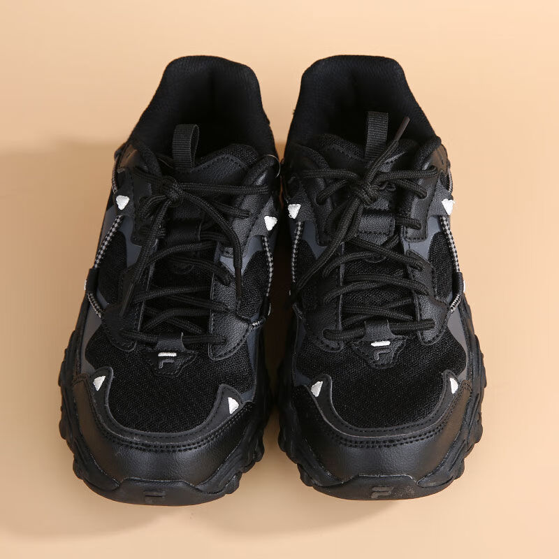 【断码捡漏】fila斐乐猫爪1代韩版 白/黑老爹鞋休闲鞋1jmo1248001