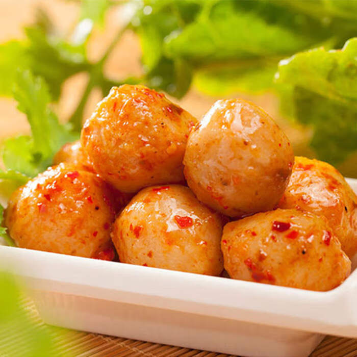 鱼蛋蛋60包10包香辣麻辣味即食鱼丸零食小吃湖南特产香辣味20包