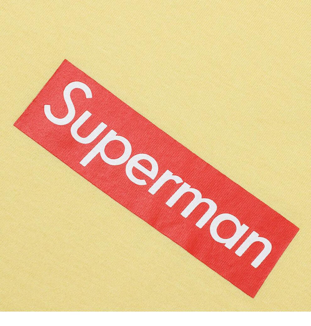 blockait男女同款春秋superman宽松潮流字母印花短袖t恤00089xebld