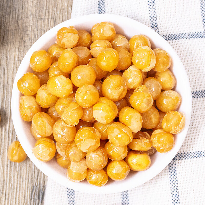 香酥黄金豆油炸豌豆500g袋装包装牛肉味酥脆炒干货下酒菜休闲食品下酒