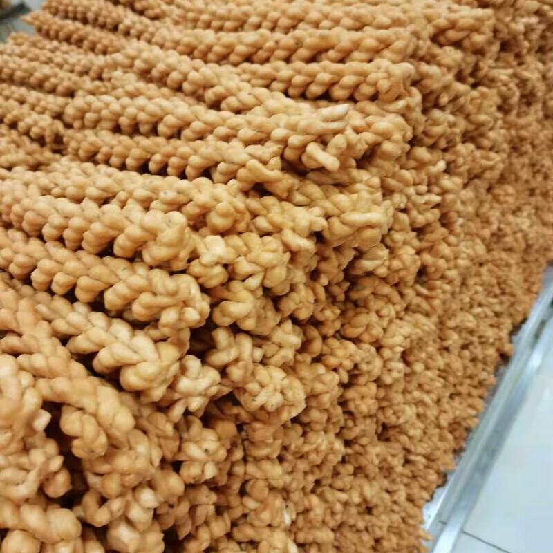 山西晋南特产老式大麻花椒叶咸香芝麻咸脆老麻花散装酵面麻花顺丰 4斤