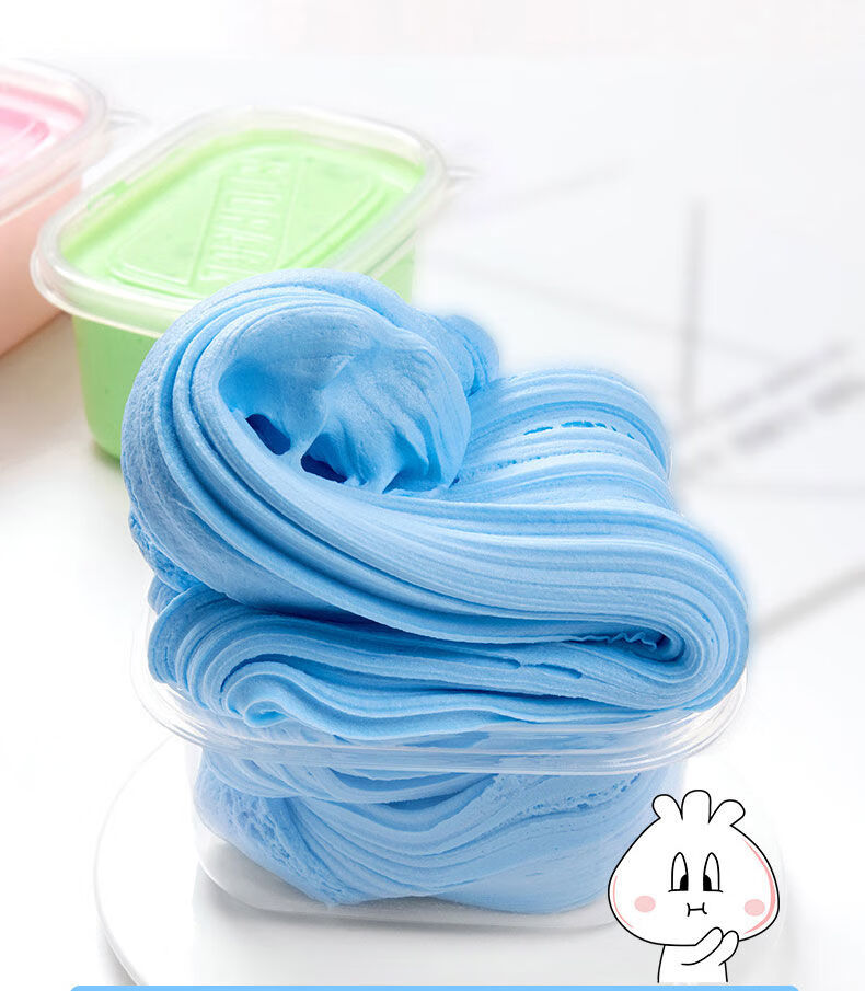 起泡胶制作材料diy玩具起泡胶盒装越玩越大套装泥盒装起泡胶280ml紫色