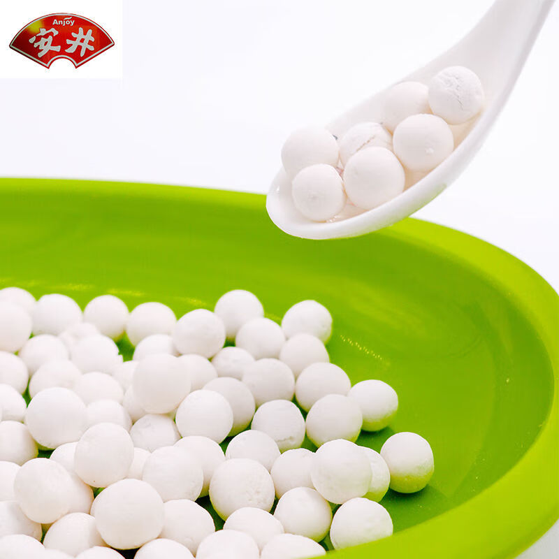 安井水磨小圆子2kg小宵速冻早餐点心珍珠糯米小汤圆 安井水磨小圆子2