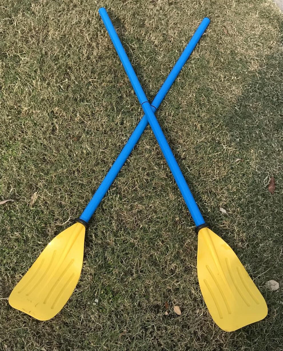 霆友 船桨充气船用塑料划水桨皮划艇可拆卸橡皮艇配件两支装划船桨