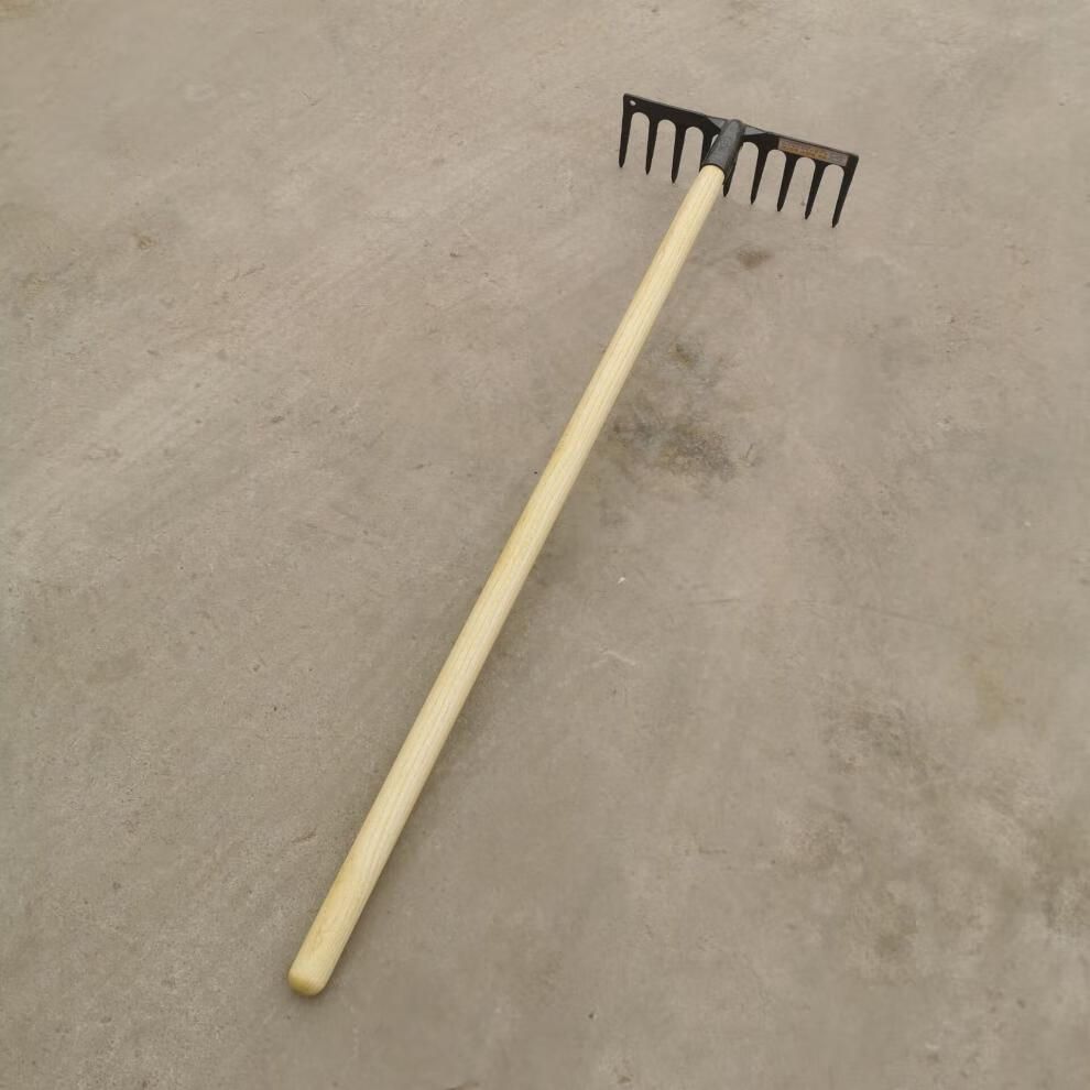 全钢刮锄建筑水泥耙工地平灰拌沙混凝土耙子刮板灰扒