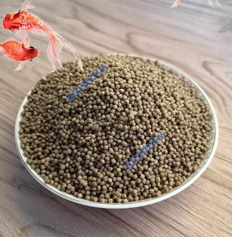 鱼博士锦鲤金鱼饲料小颗粒金鱼锦鲤鱼粮不混水增色鱼食180g套餐价3只
